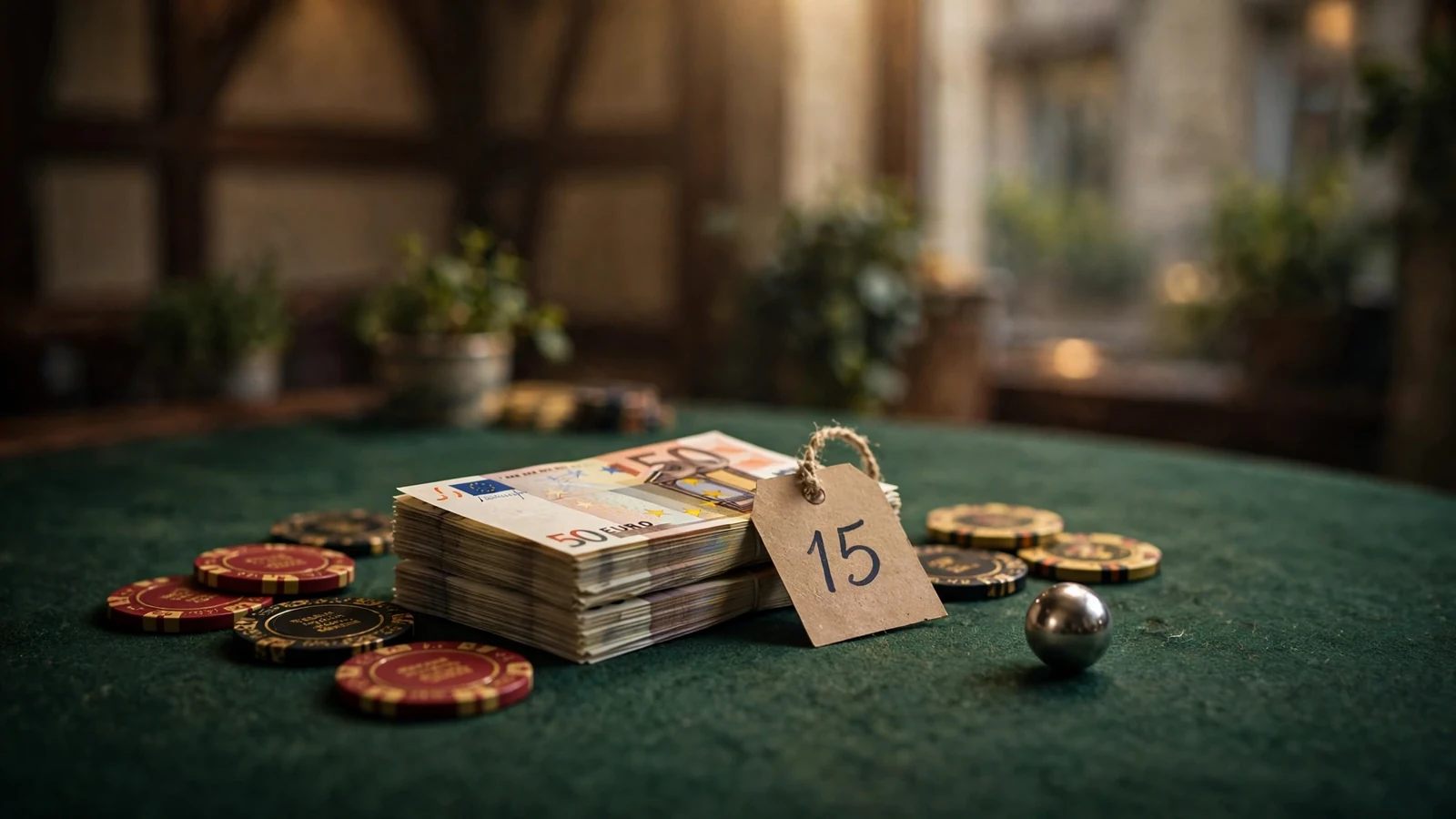 15 Euro Bonus ohne Einzahlung im Online-Casino